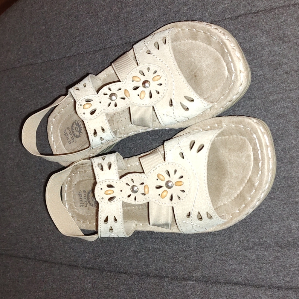 Earth Spirit Sandals Womens Slip On Slingback